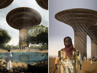 Illustration for article titled Water Silos Could Tap Underground Lake In Sudan